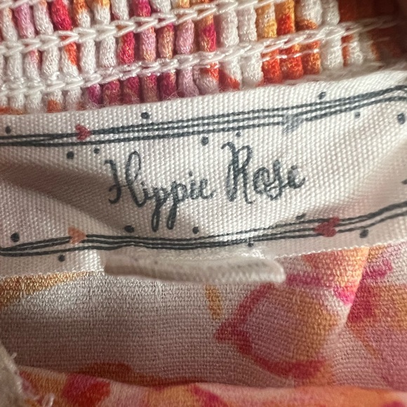 Hippie Rose Tie Shoulder Top - Picture 5 of 8